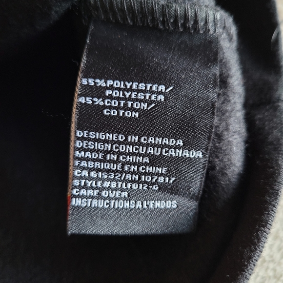 Brunette The Label No Champagne No Gain Core Crew in Gold Glitter XS/S - Picture 9 of 10